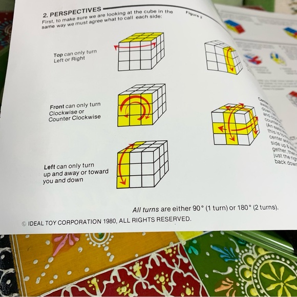 80s Rubik’s Cube Booklet - Picture 2 of 4
